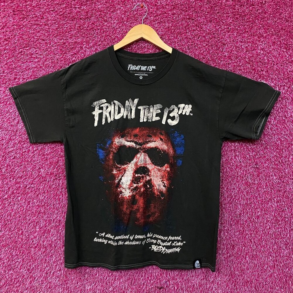 Ripple Junction "Friday the 13th" Jason Voorhees Horror Graphic T-Shirt Medium